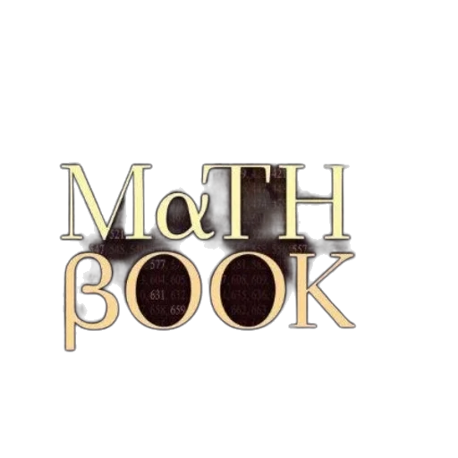 3d render, math, book, clifford transparent PNG cut-out