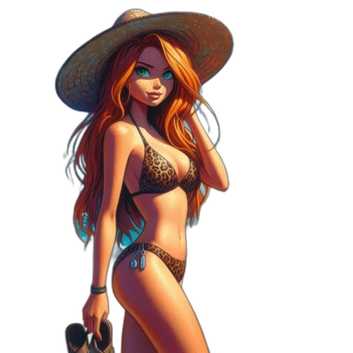 hat, concept art, fantasy art, comic book art transparent PNG cut-out