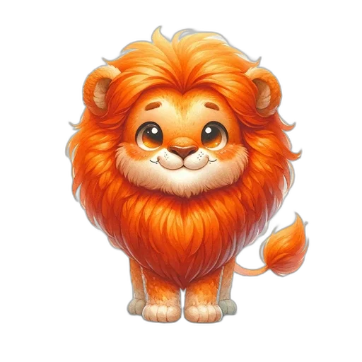 animal, crown, concept art, fantasy art transparent PNG cut-out
