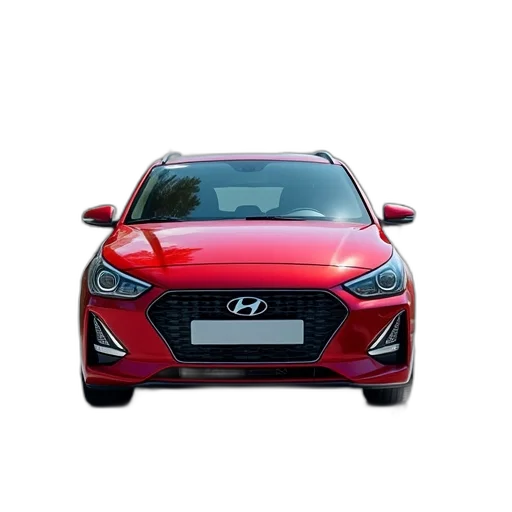 car, 3d render, new, hyundai transparent PNG cut-out