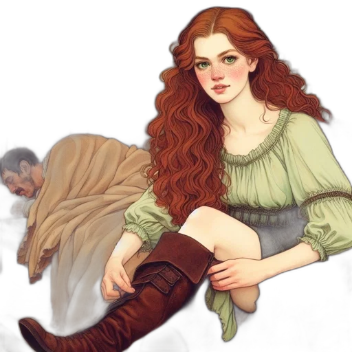dress, fantasy art, concept art, pixel art transparent PNG cut-out