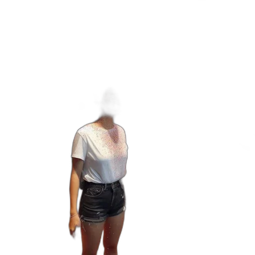 jacket, dress, mask, staff transparent PNG cut-out