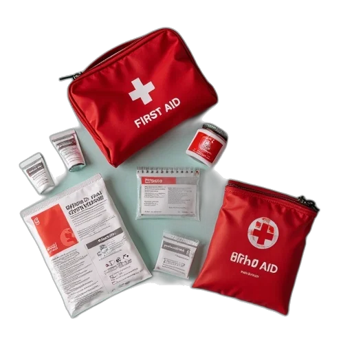 first, aid, kit, includes transparent PNG cut-out
