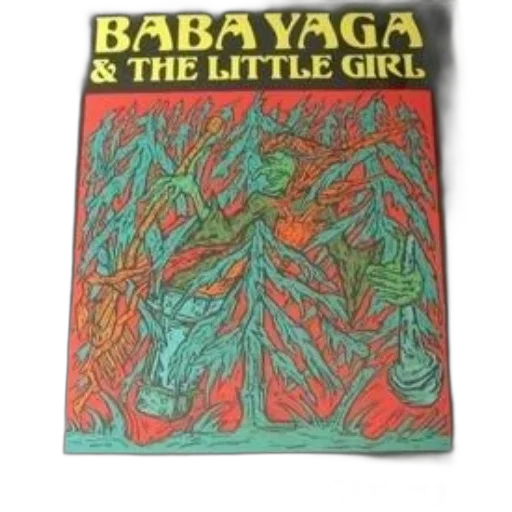 cover, baba, yaga, little transparent PNG cut-out