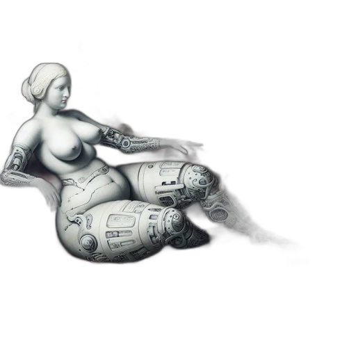 robot, weapon, jewelry, dress transparent PNG cut-out