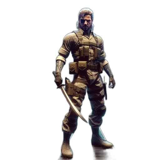 weapon, concept art, 3d render, comic book art transparent PNG cut-out
