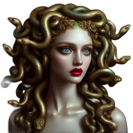 hair, crown, jewelry, creature transparent PNG cut-out