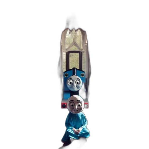 robot, mask, staff, bottle transparent PNG cut-out