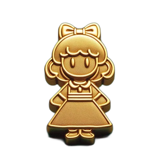 staff, jewelry, dress, pixel art transparent PNG cut-out