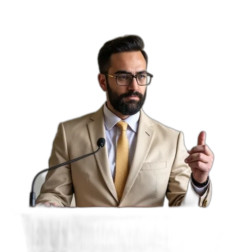 staff, jacket, furniture, face transparent PNG cut-out