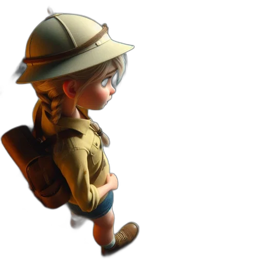 hat, staff, weapon, jacket transparent PNG cut-out