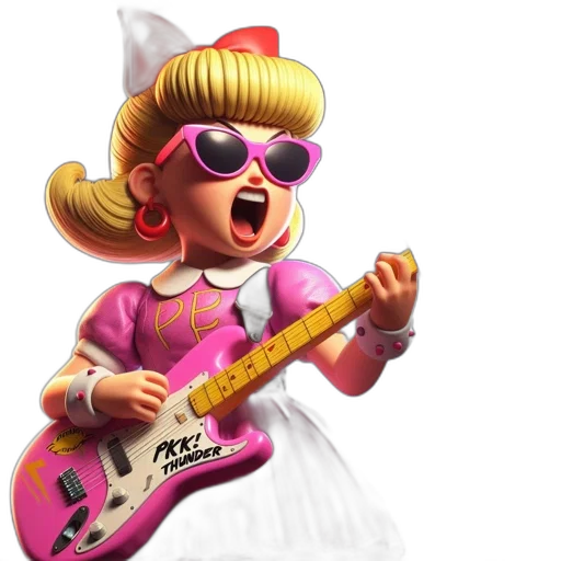 cartoon, 3d render, concept art, photorealistic transparent PNG cut-out