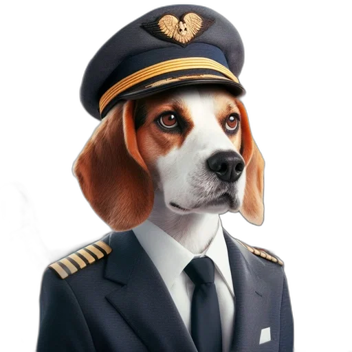 animal, staff, hat, face transparent PNG cut-out