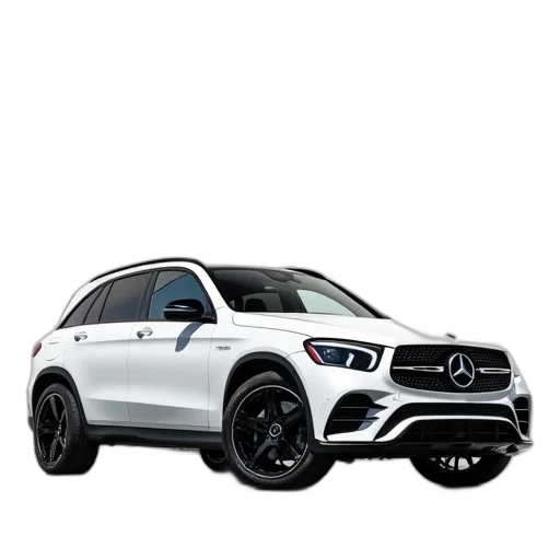car, 3d render, photorealistic, white transparent PNG cut-out