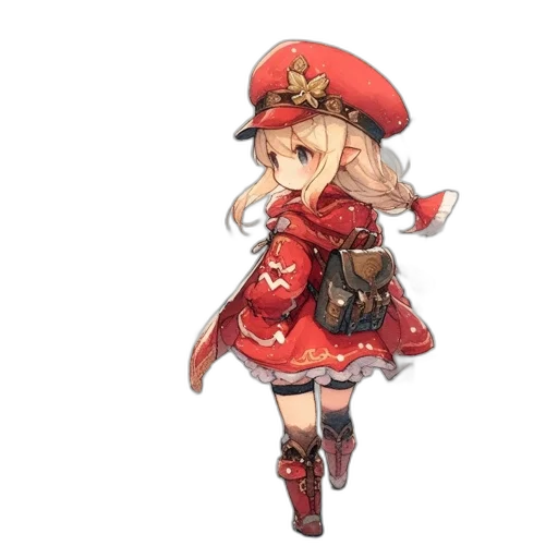 hat, weapon, staff, dress transparent PNG cut-out