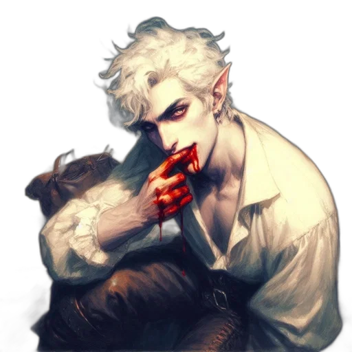 staff, creature, weapon, fantasy art transparent PNG cut-out
