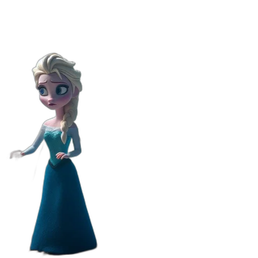 dress, staff, face, crown transparent PNG cut-out