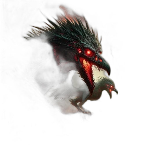 dragon, creature, animal, mask transparent PNG cut-out