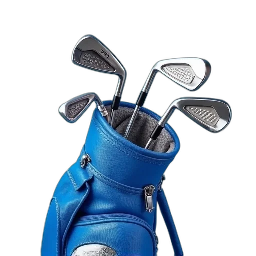 blue, white, set, golf transparent PNG cut-out