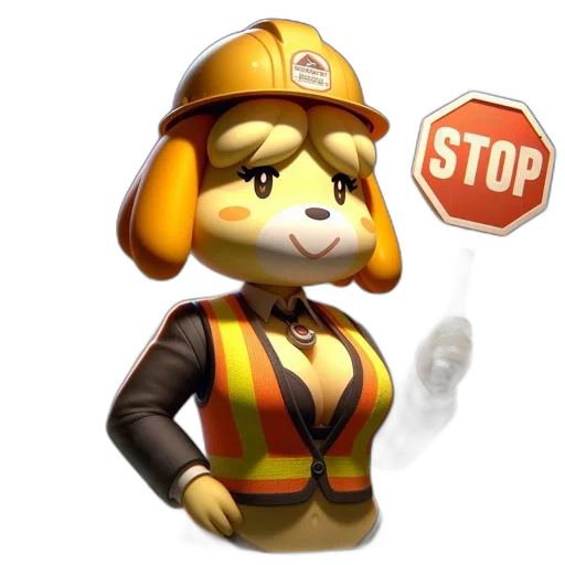 staff, robot, weapon, 3d render transparent PNG cut-out