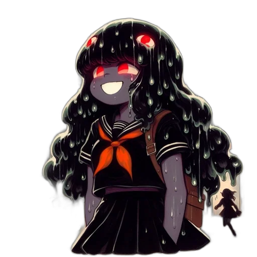 staff, mask, creature, hair transparent PNG cut-out