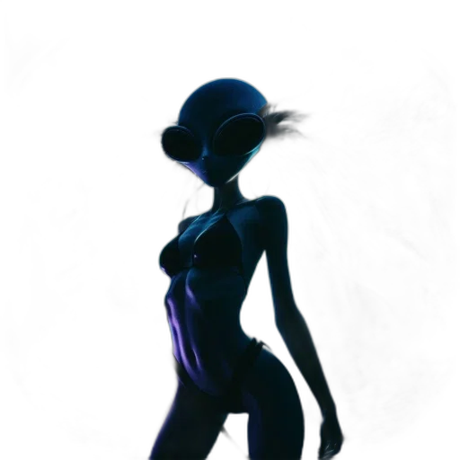 dress, hat, robot, staff transparent PNG cut-out
