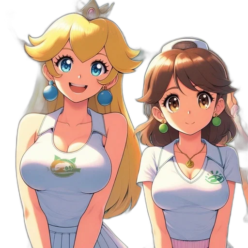 dress, crown, anime, concept art transparent PNG cut-out