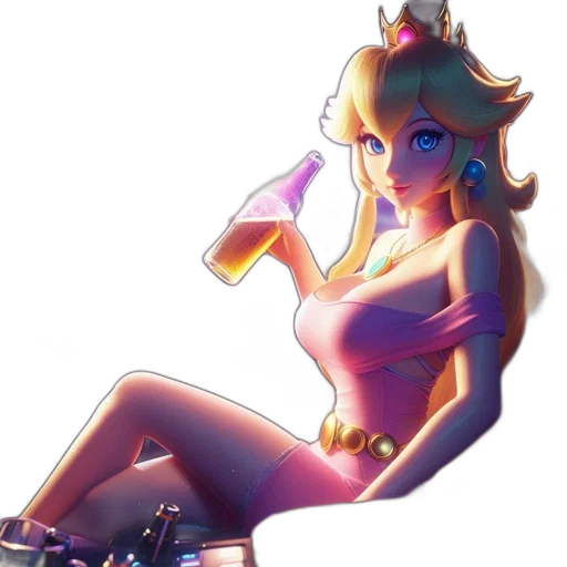 crown, dress, bottle, weapon transparent PNG cut-out