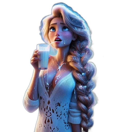 dress, fantasy art, concept art, 3d render transparent PNG cut-out