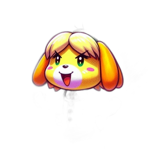 staff, animal, face, creature transparent PNG cut-out