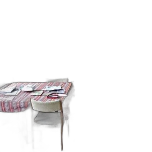 furniture, umbrella, shoes, staff transparent PNG cut-out