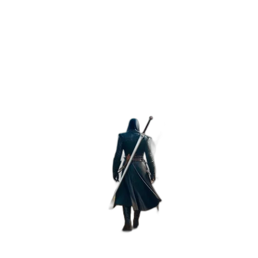 sword, staff, weapon, jacket transparent PNG cut-out