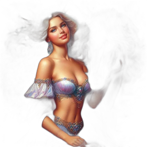 fantasy art, concept art, photorealistic, pixel art transparent PNG cut-out
