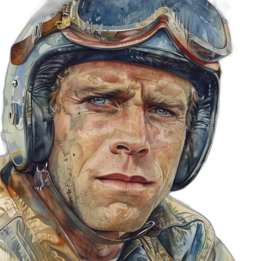 face, photorealistic, oil painting, watercolor transparent PNG cut-out