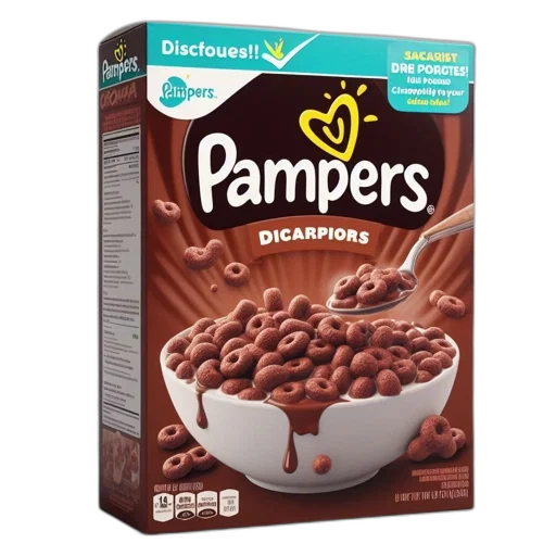 food, mock-up, cereal, box transparent PNG cut-out