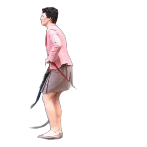 staff, jacket, dress, umbrella transparent PNG cut-out