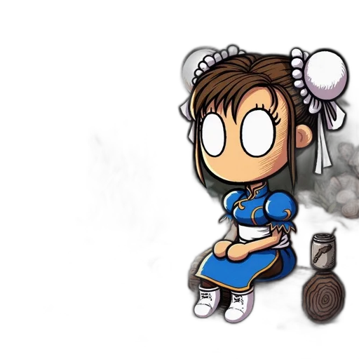 staff, dress, robot, concept art transparent PNG cut-out