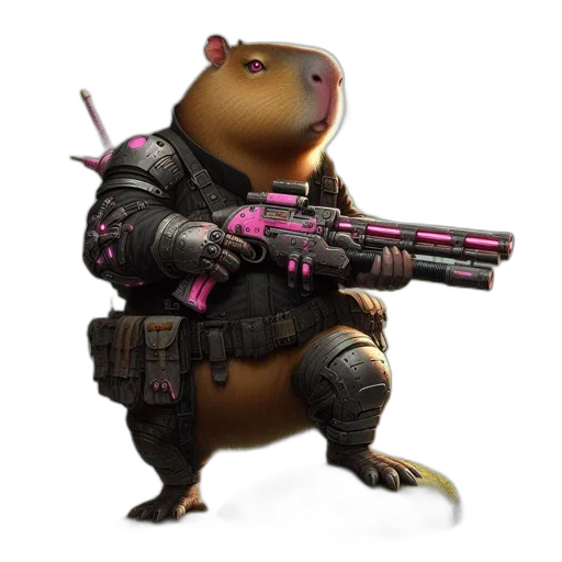 animal, weapon, creature, staff transparent PNG cut-out