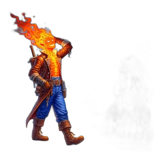 staff, weapon, jacket, dragon transparent PNG cut-out