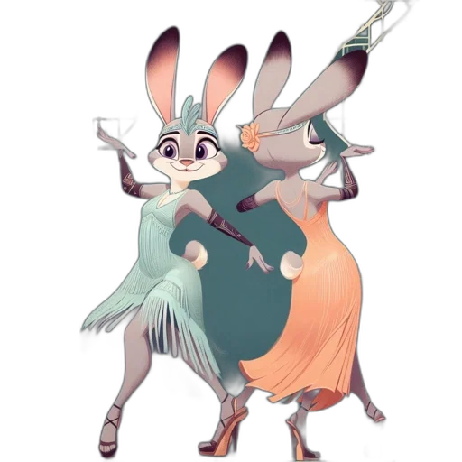 staff, dress, animal, concept art transparent PNG cut-out