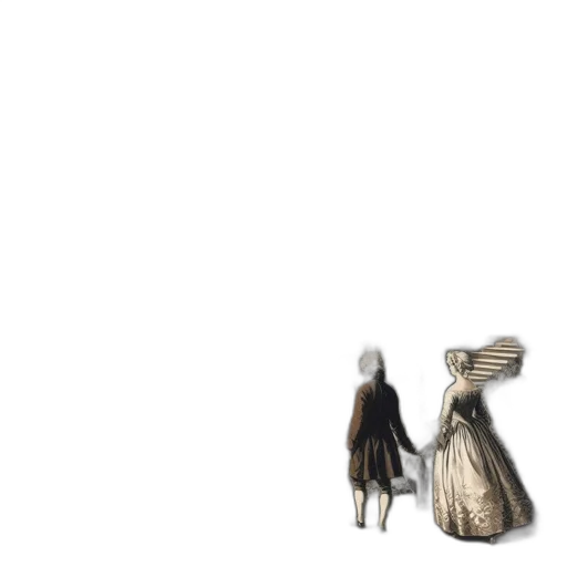 dress, hair, robot, creature transparent PNG cut-out