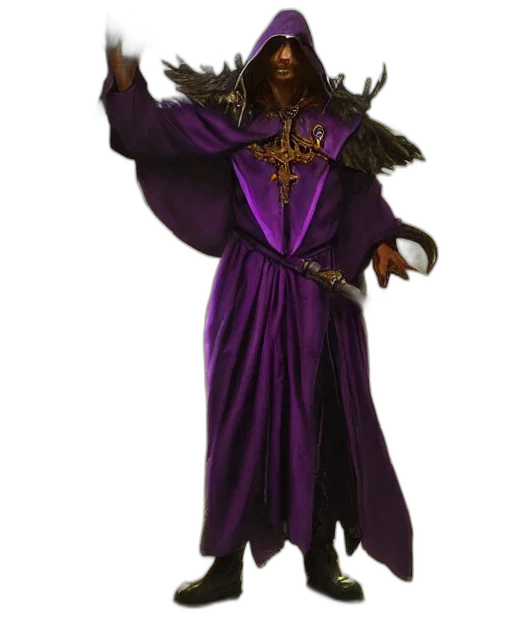 staff, jacket, creature, mask transparent PNG cut-out
