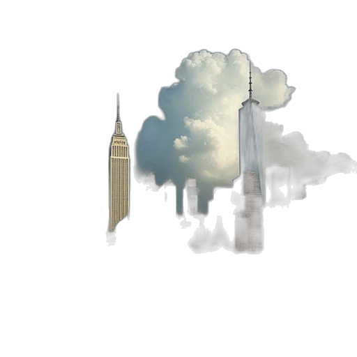 building, concept art, 3d render, photorealistic transparent PNG cut-out