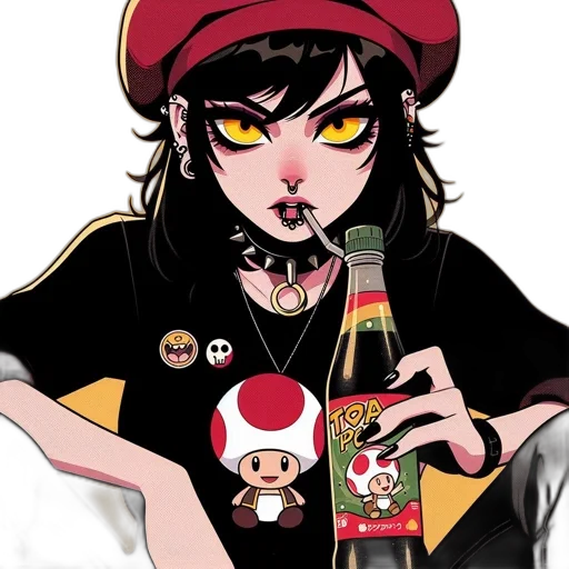 pixel art, cartoon, concept art, anime transparent PNG cut-out
