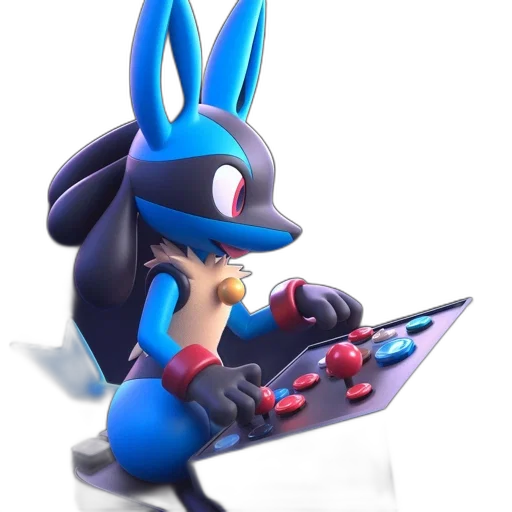 weapon, staff, animal, 3d render transparent PNG cut-out