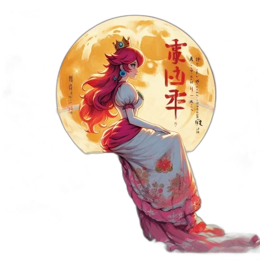 dress, staff, concept art, fantasy art transparent PNG cut-out