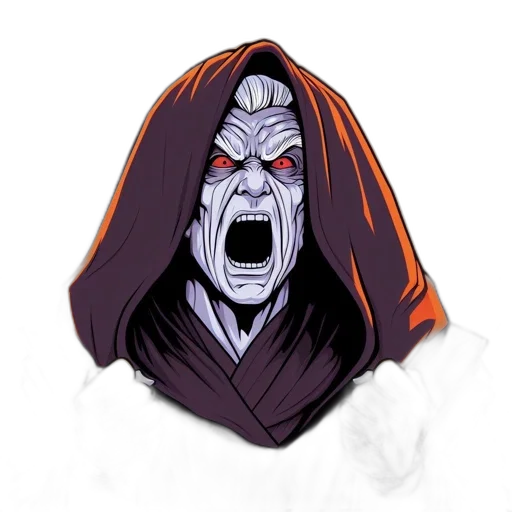 mask, face, staff, creature transparent PNG cut-out