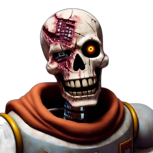 robot, mask, face, staff transparent PNG cut-out
