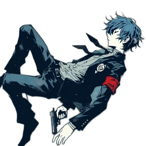 jacket, creature, weapon, anime transparent PNG cut-out