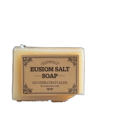 bars, epsom, salt, soap transparent PNG cut-out